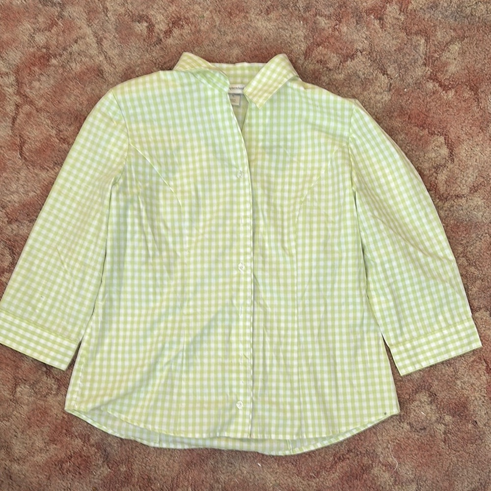 Green Checkered Shirt